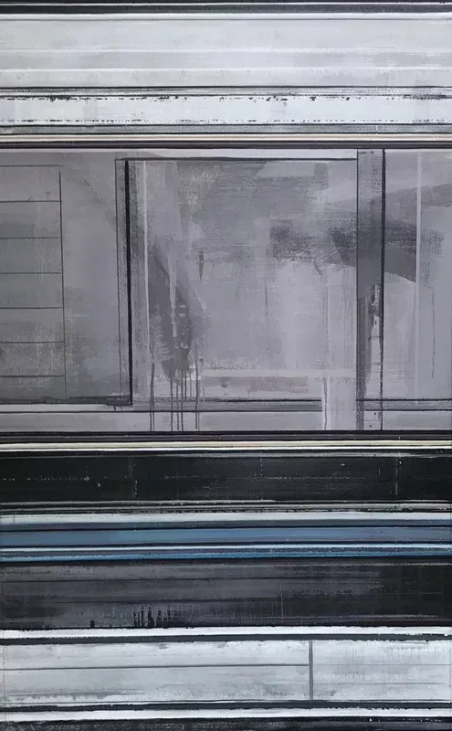 bunker-5-painting ""Bunker #5"" Painting