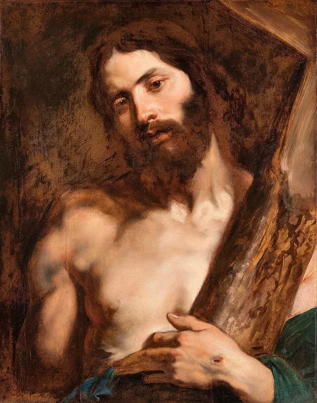 christ-carrying-cross-by-anthony-van-dyck-hand-painted-oil-painting-on-canvas Christ Carrying the Cross by Anthony van Dyck - Hand Painted Oil Painting on Canvas