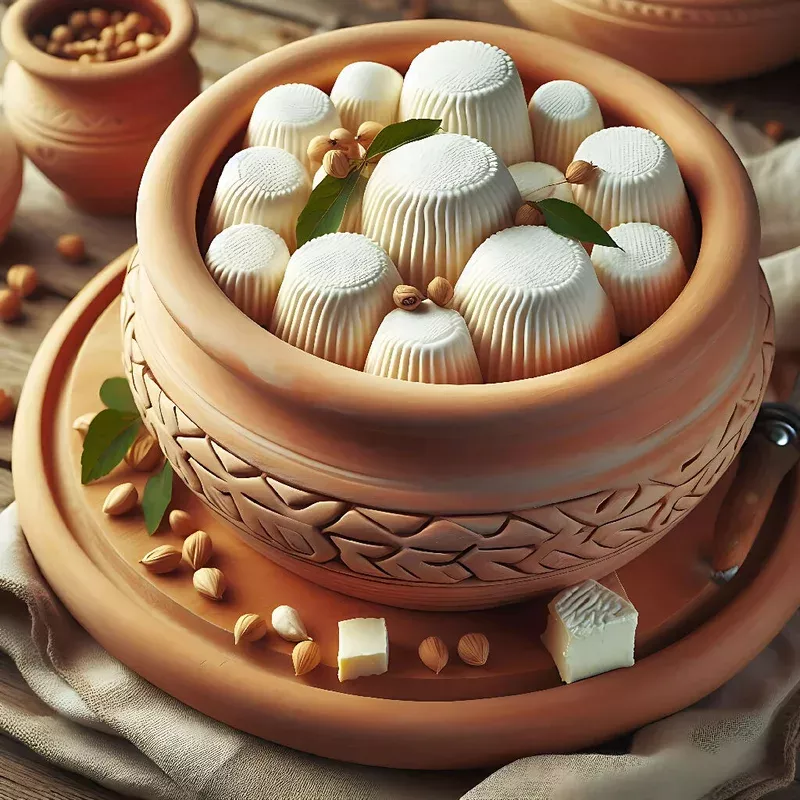 clay-cheese-mold-used-to-shape-strain-fresh-cheese . **Clay Cheese Mold**: Used to shape and strain fresh cheese.