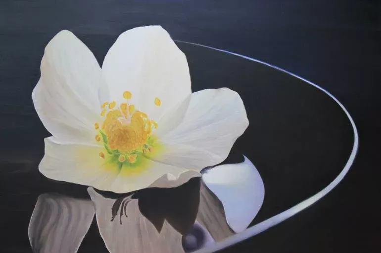 hellebore-painting "" Hellebore "" Painting
