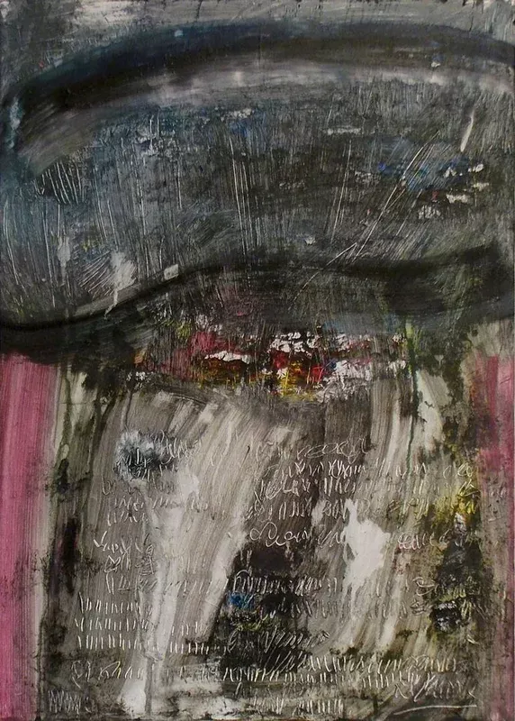in-vista-della-citt-painting ""In vista della città"" Painting